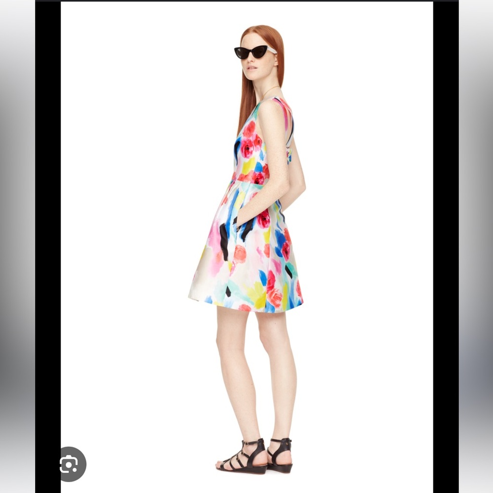 Kate Spade Floral Watercolor Dress